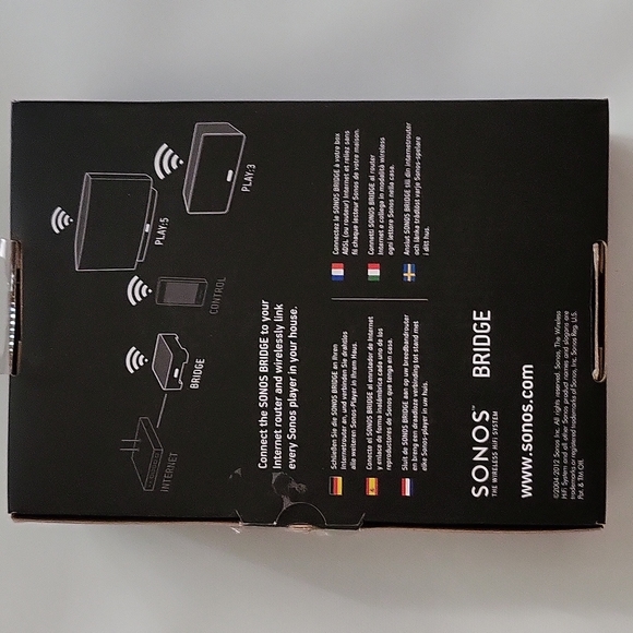 Sonos Bridge Wireless HiFi System - Picture 5 of 12